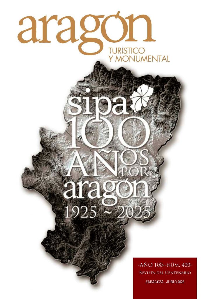 Portada del número 400 de la revista 'Aragón Turístico y Monumental'