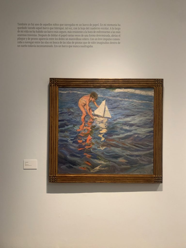 'El balandrito' es una de las obras de Sorolla que se pueden contemplar en la exposición 'En el mar de Sorolla con Manuel Vicent'