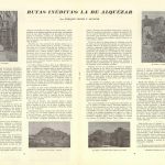 Artículo sobre Alquézar publicado en abril de 1948