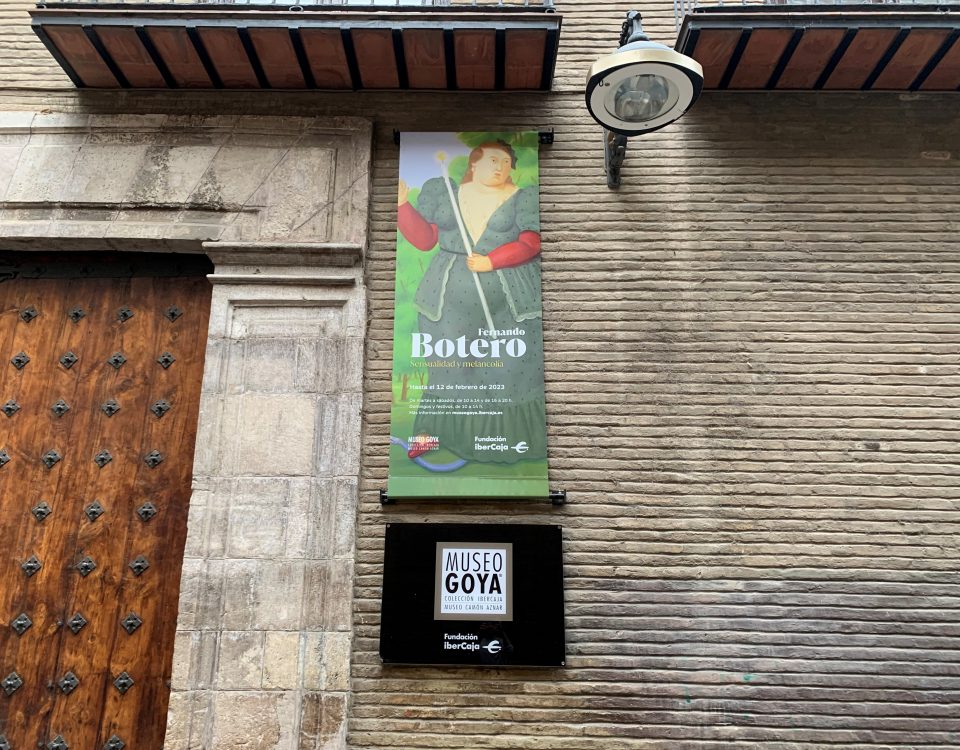 Exposición de Botero en el Museo Goya