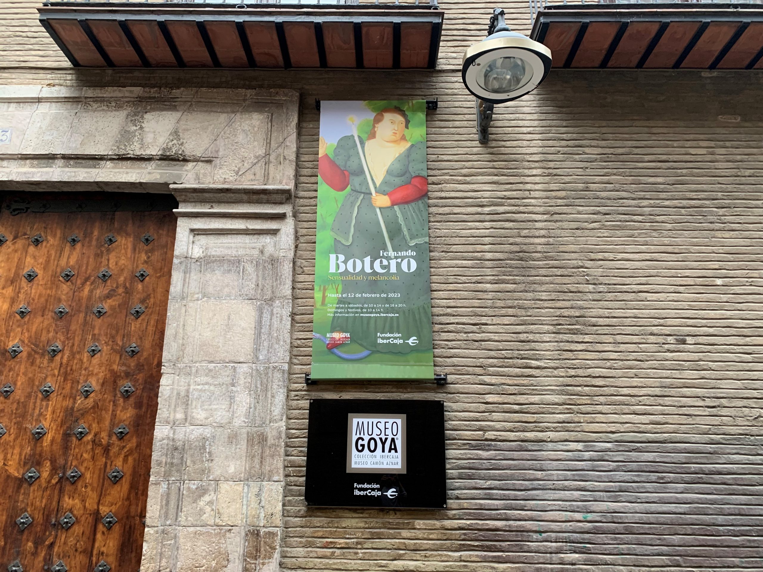 Exposición de Botero en el Museo Goya