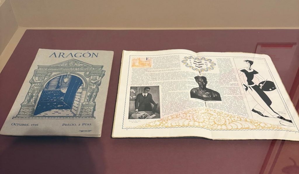 La revista 'Aragón' tiene una pequeña participación en la exposición 'Historias de la modernidad'.