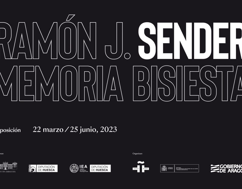 Ramón J. Sender. Memoria bisiesta (foto de la web del Museo de Zaragoza)