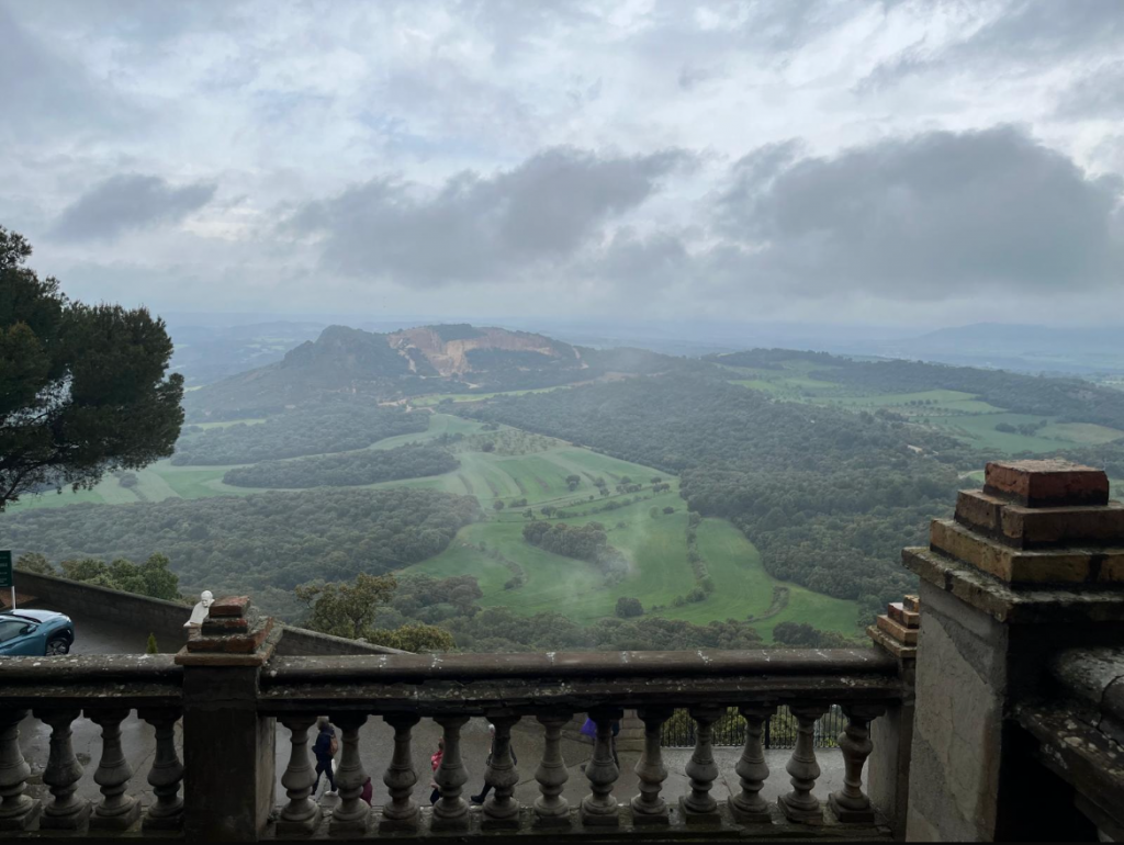 Vista desde el Monasterio del Pueyo