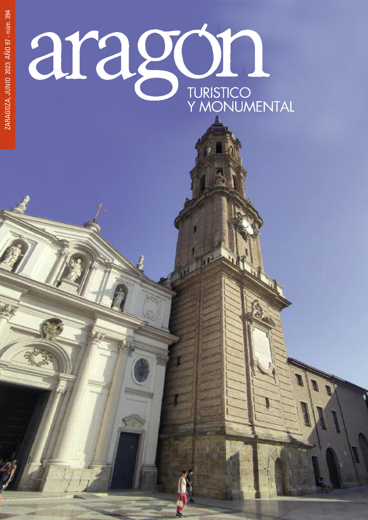 Portada del número 394 de la revista 'Aragón Turístico y Monumental'
