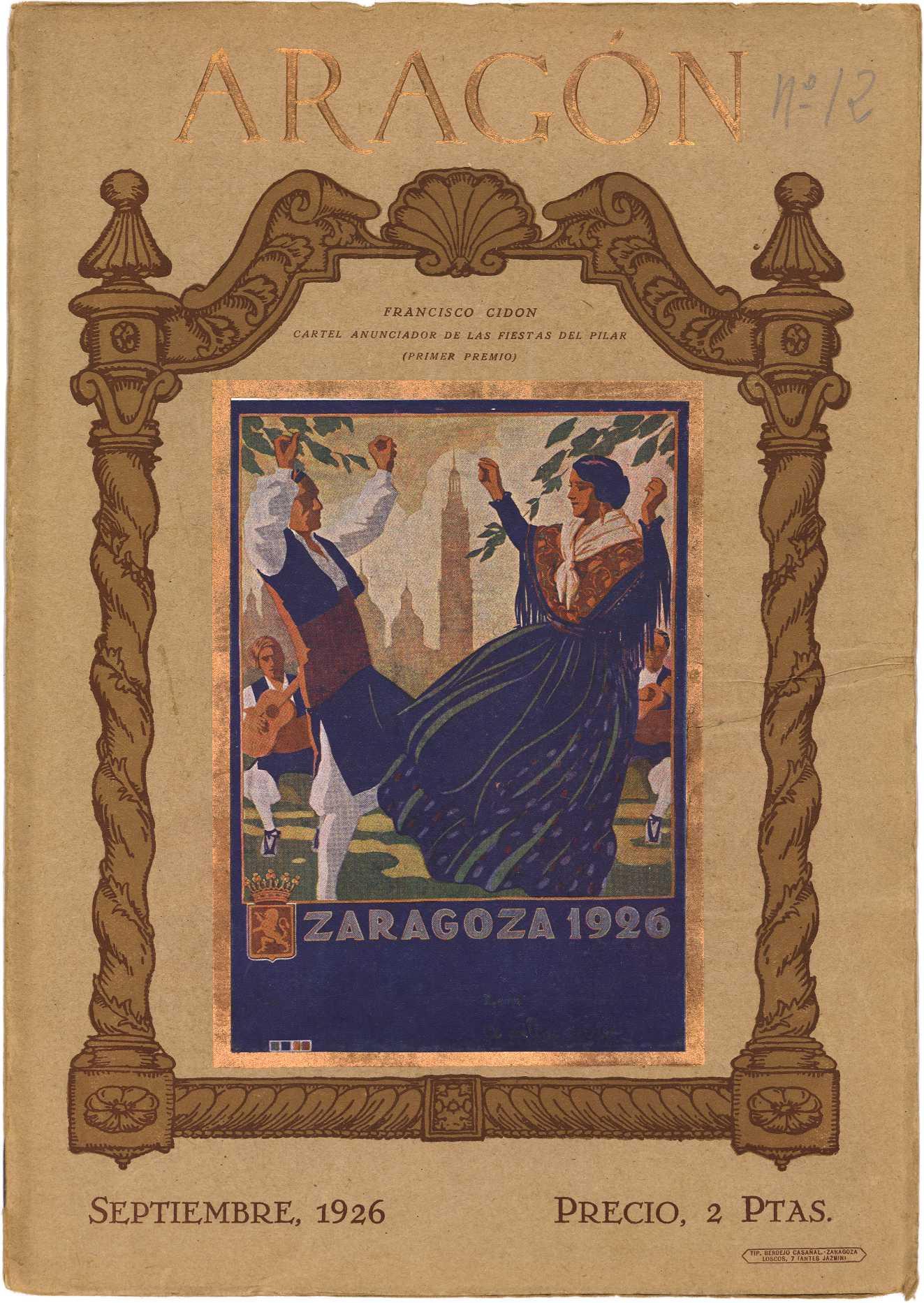 Portada de la revista publicada en septiembre de 1926