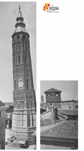 Imagen de la Torre Nueva realizada hacia 1876 por Jean Laurent.